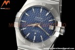 Omega - Constellation Co-Axial 38mm SS/SS Blue VSF A8500
