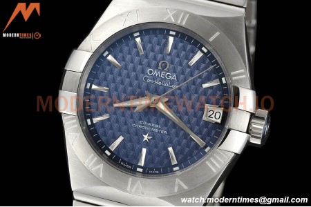 Omega - Constellation Co-Axial 38mm SS/SS Blue VSF A8500