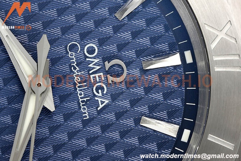 Omega - Constellation Co-Axial 38mm SS/SS Blue VSF A8500