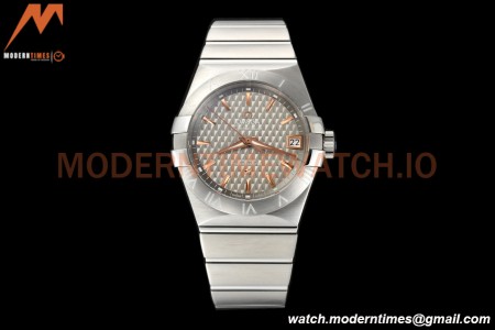 Omega - Constellation Co-Axial 38mm SS/SS Grey VSF A8500