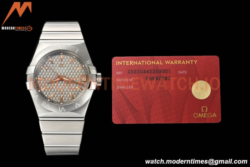 Omega - Constellation Co-Axial 38mm SS/SS Grey VSF A8500