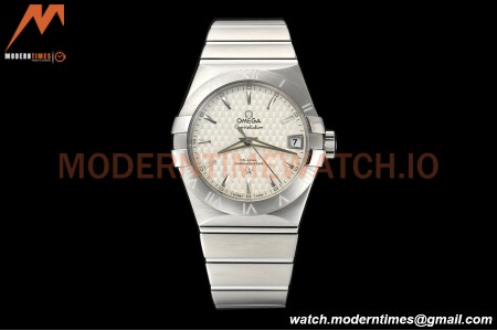 Omega - Constellation Co-Axial 38mm SS/SS Silver VSF A8500