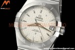 Omega - Constellation Co-Axial 38mm SS/SS Silver VSF A8500