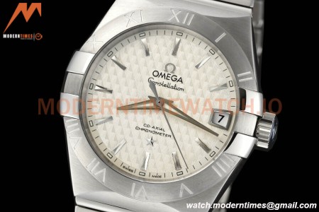 Omega - Constellation Co-Axial 38mm SS/SS Silver VSF A8500