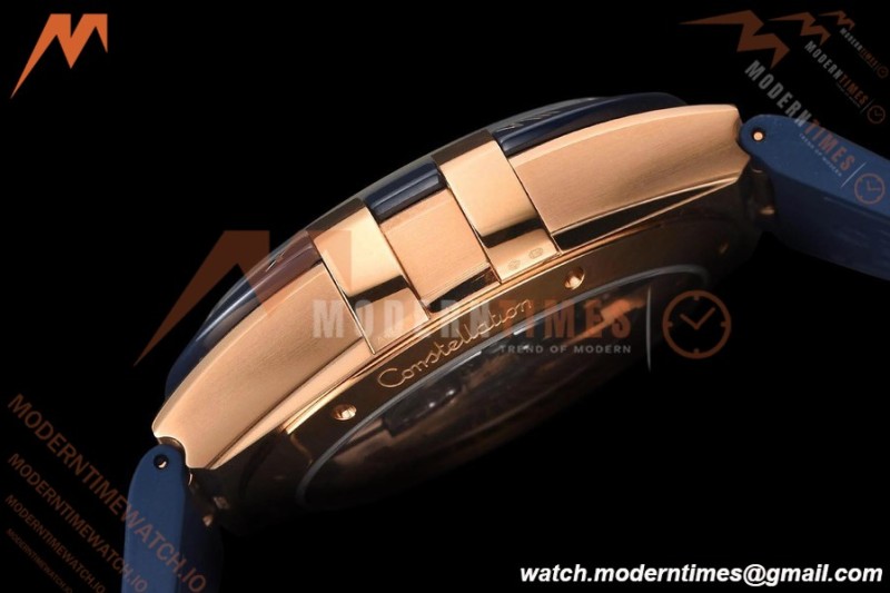 Omega - Constellation Co-Axial 41mm Ceramic RG/LE Blue VSF A8901