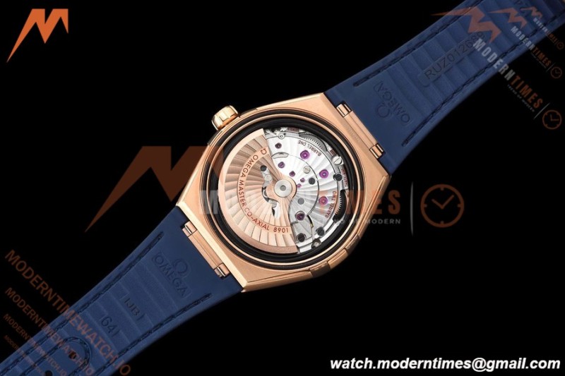 Omega - Constellation Co-Axial 41mm Ceramic RG/LE Blue VSF A8901