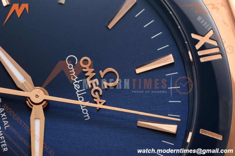 Omega - Constellation Co-Axial 41mm Ceramic RG/LE Blue VSF A8901
