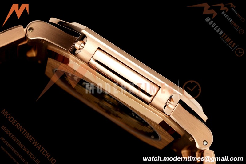 Patek Philippe - Cubitus 5821 45mm RG/RG Silver Stick Dial GRF A330 | 파텍 필립 - 쿠비투스 5821 45mm RG/RG 실버 스틱 다이얼 GRF A330