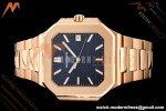 Patek Philippe - Cubitus 5821 45mm RG/RG Dark Blue Stick Dial GRF A330