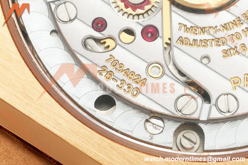 Patek Philippe - Cubitus 5821 45mm RG/RG Brown Stick Dial GRF A330