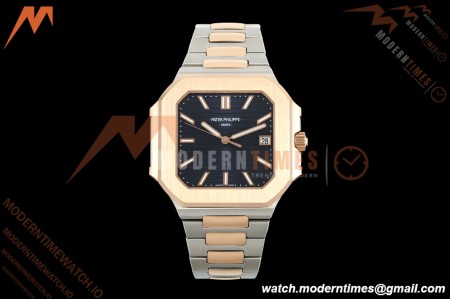 Patek Philippe - Cubitus 5821 45mm RG/SS Dark Blue Stick Dial GRF A330