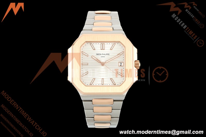 Patek Philippe - Cubitus 5821 45mm RG/SS Dark Silver Stick Dial GRF A330