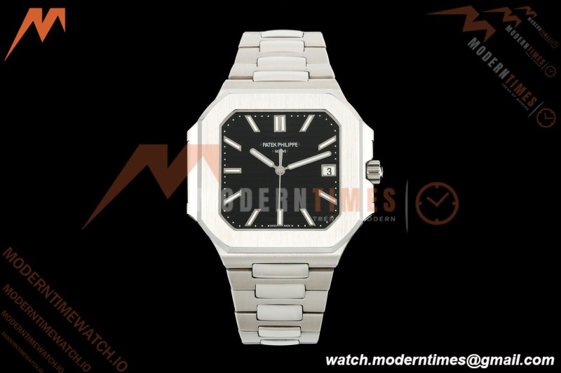 Patek Philippe - Cubitus 5821 45mm SS/SS Black Stick Dial GRF A330