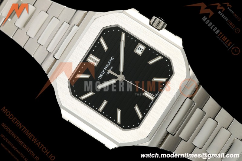 Patek Philippe - Cubitus 5821 45mm SS/SS Black Stick Dial GRF A330