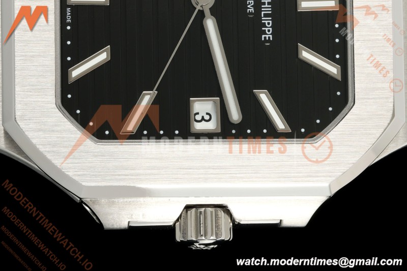 Patek Philippe - Cubitus 5821 45mm SS/SS Black Stick Dial GRF A330