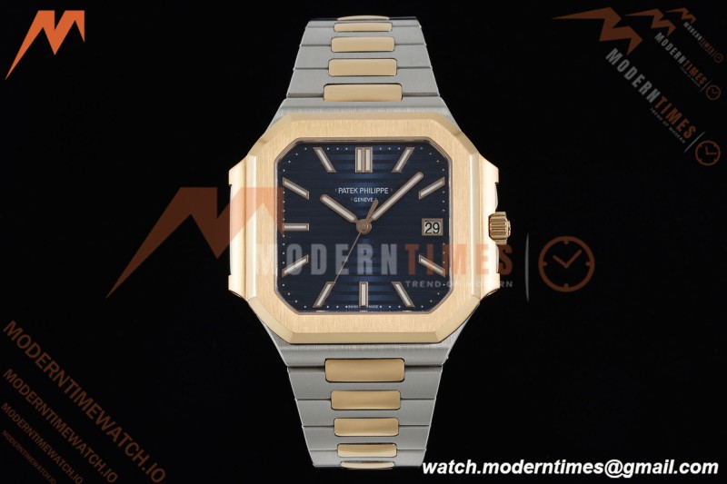 Patek Philippe - Cubitus 5821 45mm RG/SS Blue Dial PPF A330