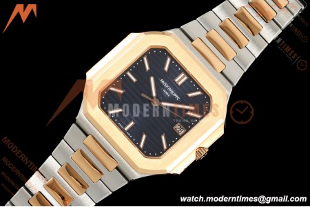 Patek Philippe - Cubitus 5821 45mm RG/SS Blue Dial BBF DD330