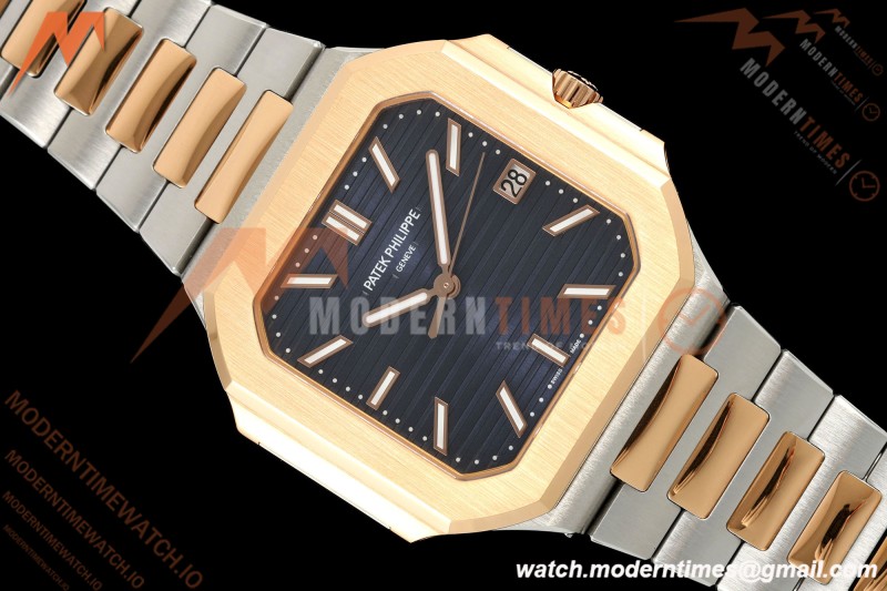 Patek Philippe - Cubitus 5821 45mm RG/SS Blue Dial BBF DD330