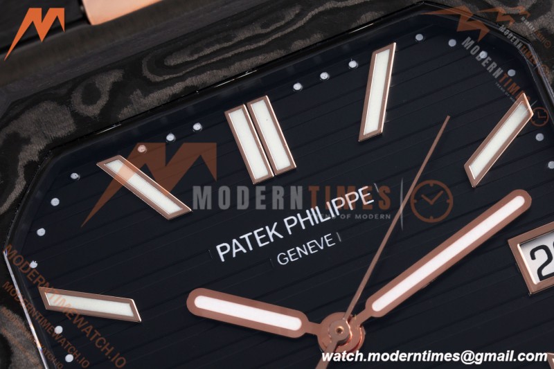 Patek Philippe - Cubitus 7128 40mm Black Carbon/RG Black Dial DIWF A324 | 파텍 필립 - 큐비투스 7128 40mm 블랙 카본/RG 블랙 다이얼 DIWF A324