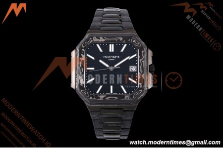 Patek Philippe - Cubitus 7128 40mm Black Carbon Black Dial DIWF A324 | 파텍 필립 - 큐비투스 7128 40mm 블랙 카본 블랙 다이얼 DIWF A324