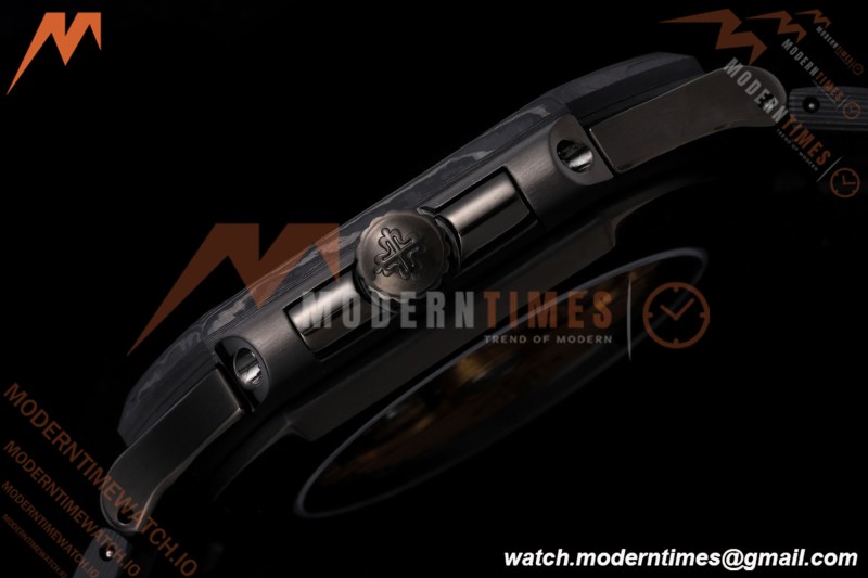 Patek Philippe - Cubitus 7128 40mm Black Carbon Black Dial DIWF A324