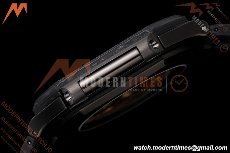 Patek Philippe - Cubitus 7128 40mm Black Carbon Black Dial DIWF A324