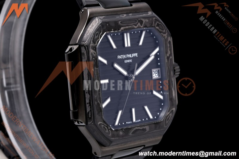 Patek Philippe - Cubitus 7128 40mm Black Carbon Black Dial DIWF A324