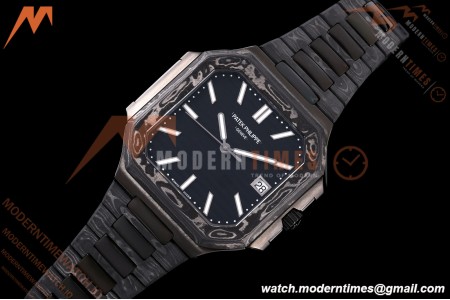 Patek Philippe - Cubitus 7128 40mm Black Carbon Black Dial DIWF A324 | 파텍 필립 - 큐비투스 7128 40mm 블랙 카본 블랙 다이얼 DIWF A324