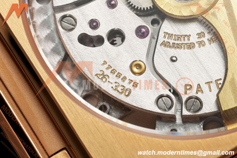 Patek Philippe - Cubitus 7128 40mm RG/RG Brown Stick Dial BBF DD330