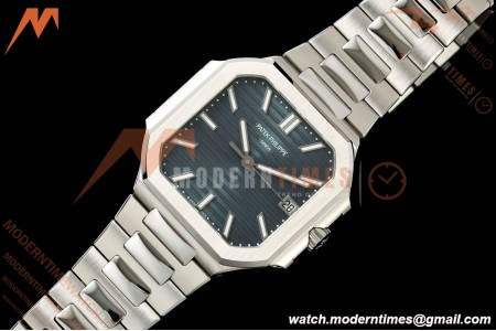 Patek Philippe - Cubitus 7128 40mm SS/SS Blue Stick Dial BBF DD330