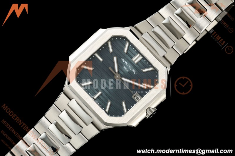 Patek Philippe - Cubitus 7128 40mm SS/SS Blue Stick Dial BBF DD330