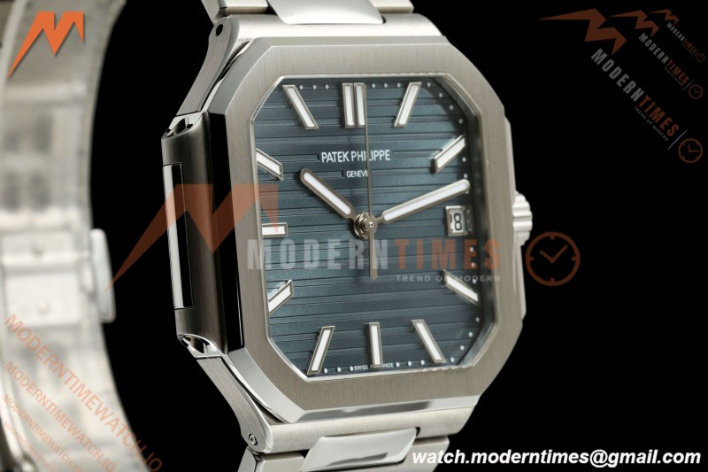 Patek Philippe - Cubitus 7128 40mm SS/SS Blue Stick Dial BBF DD330