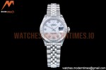 Rolex - DJ Ladies 28mm Jub Flt 904L SS/SS M-Wht/Dia GMF A2671
