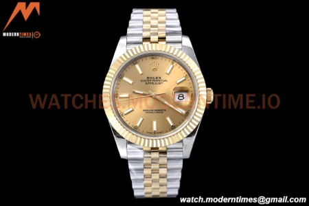 Rolex - Datejust 126333 41mm YG/SS Flt Jub RG EWF A3235