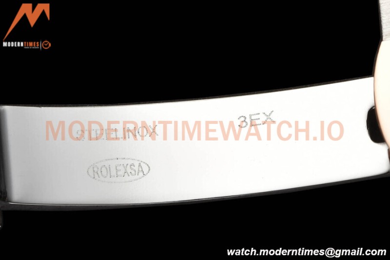 Rolex - Datejust 126331 41mm Jub Flt RG/SS P-Silv/Stk GDF MY8215