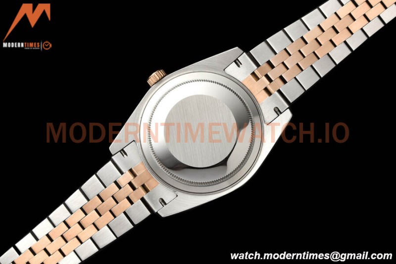 Rolex - Datejust 126331 41mm Jub Flt RG/SS P-Silv/Stk GDF MY8215