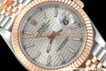 Rolex - Datejust 126331 41mm Jub Flt RG/SS P-Silv/Stk GDF MY8215