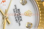Rolex - Datejust Ladies 278273 31mm Jub Flt YG/SS Mop/Dia GDF MY8215