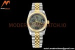 Rolex - Datejust Ladies 278273 31mm Jub Flt YG/SS F-Green/Dia GDF MY8215