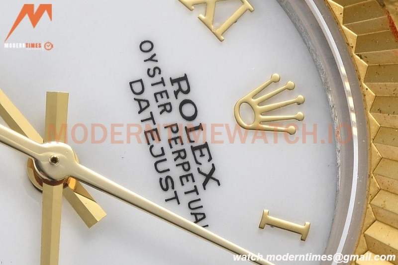 Rolex - Datejust Ladies 278273 31mm Jub Flt YG/SS Wht/Rmn GDF MY8215