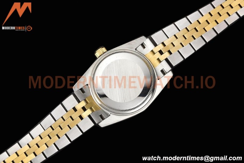 Rolex - Datejust Ladies 278273 31mm Jub Flt YG/SS Brown Mop/Dia GDF MY8215