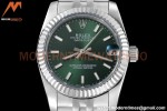 Rolex - Datejust Ladies 278274 31mm Jub Flt SS/SS Green/Stk GDF MY8215