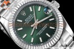 Rolex - Datejust Ladies 278274 31mm Jub Flt SS/SS Green/Stk GDF MY8215