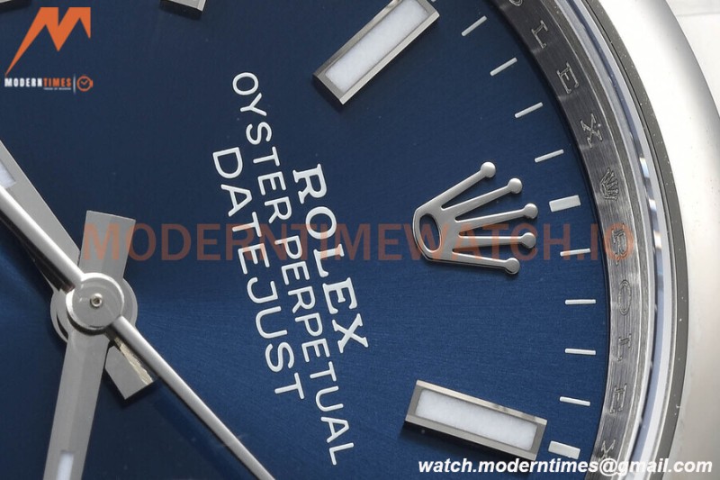 Rolex - Datejust 36mm 126200 Oys Smt 904L SS/SS Blue/Stk VSF VS3235