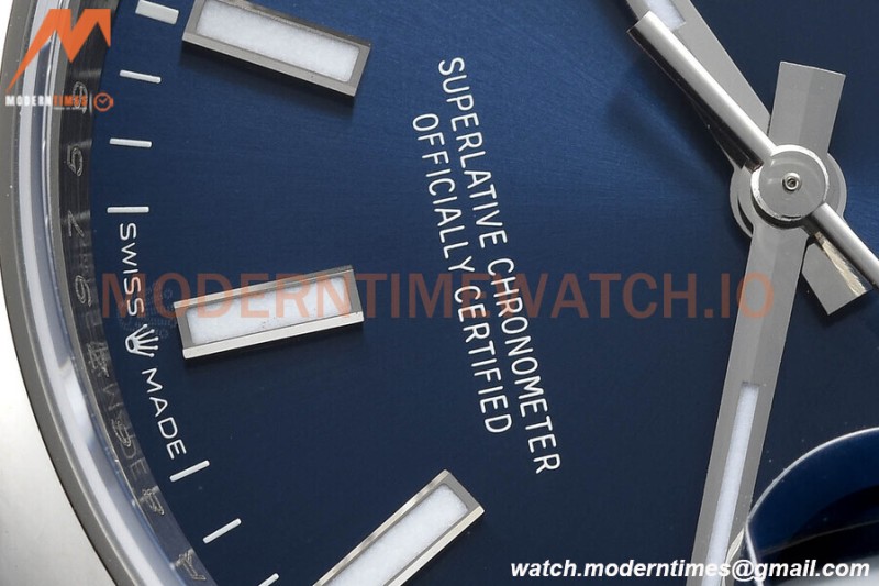 Rolex - Datejust 36mm 126200 Oys Smt 904L SS/SS Blue/Stk VSF VS3235