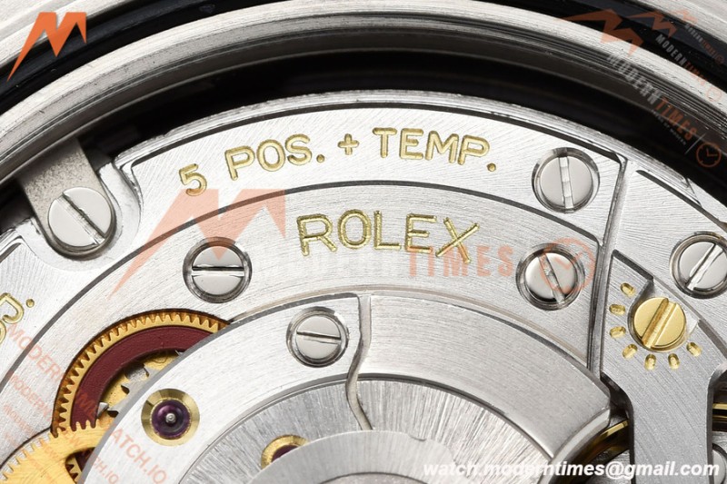 Rolex - Datejust 126300 41mm Oys Smt 904L SS/SS Blk/Stk VSF VS3235