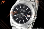 Rolex - Datejust 126300 41mm Oys Smt 904L SS/SS Blk/Stk VSF VS3235
