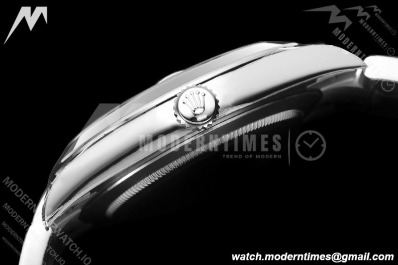 Rolex - Datejust 126300 41mm Oys Smt 904L SS/SS Blk/Stk VSF VS3235