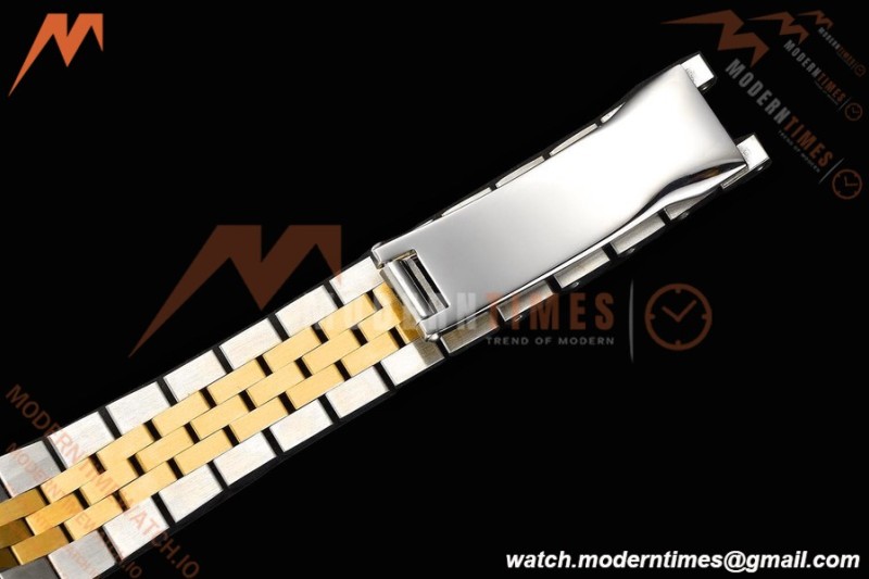 Rolex - Datejust Ladies 278383 31mm Jub Dia YG/SS Wht/Rmn GDF MY8215