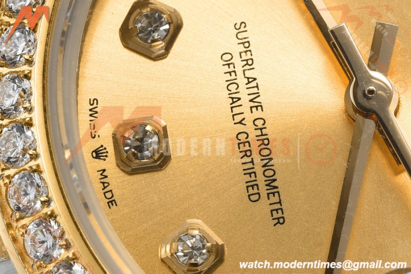 Rolex - Datejust Ladies 278383 31mm Jub Dia YG/SS Gold/Dia GDF MY8215